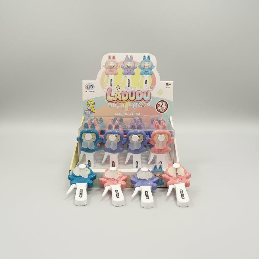 LADUDU manual hand-press mini fans