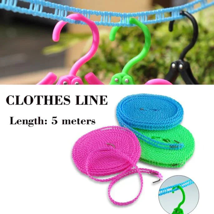 Cloth Line Hanging Rope - 5 Meter
