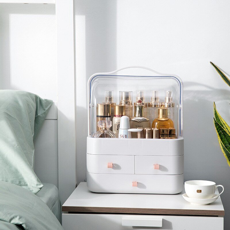 Modern Cosmetic Organizer Makeup Storage Holder 3 Layer