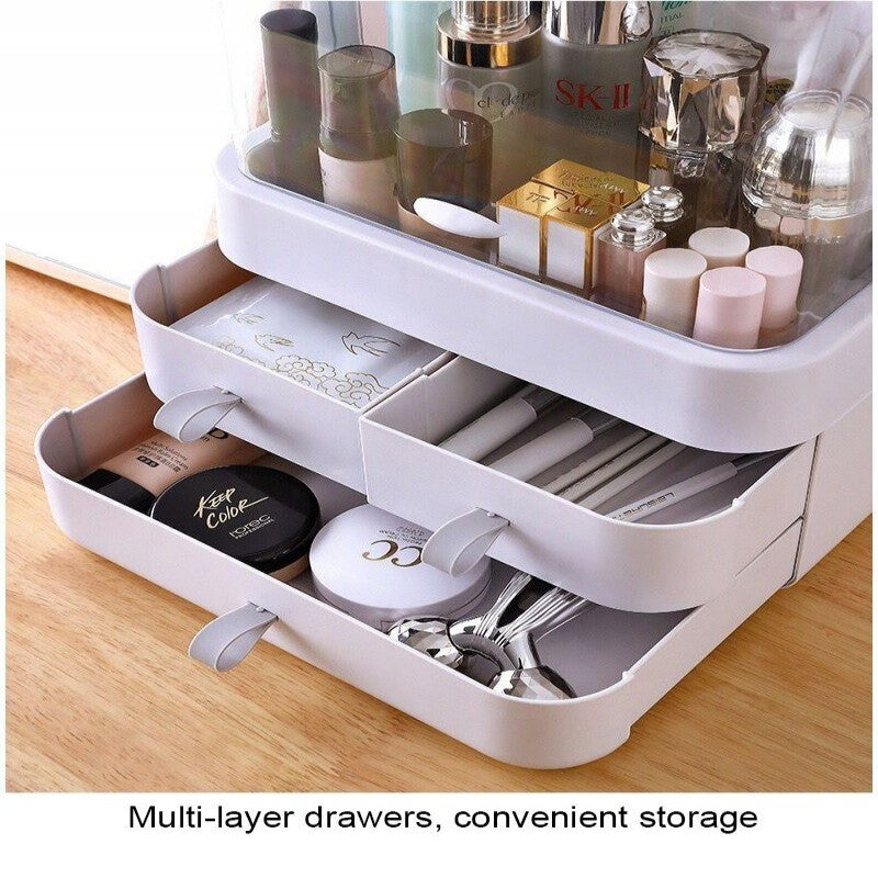 Modern Cosmetic Organizer Makeup Storage Holder 3 Layer
