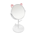Cat Ear Makeup Mirror with Stand