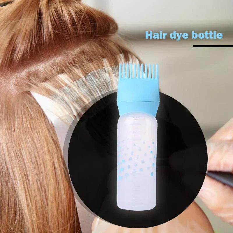 Hair Oil Comb Bottle
