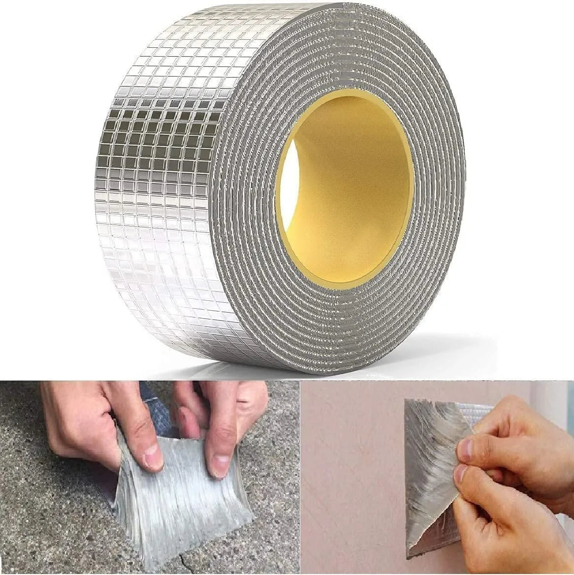 Aluminum Foil Super Fix Adhesive Butyl Strong Waterproof Tape