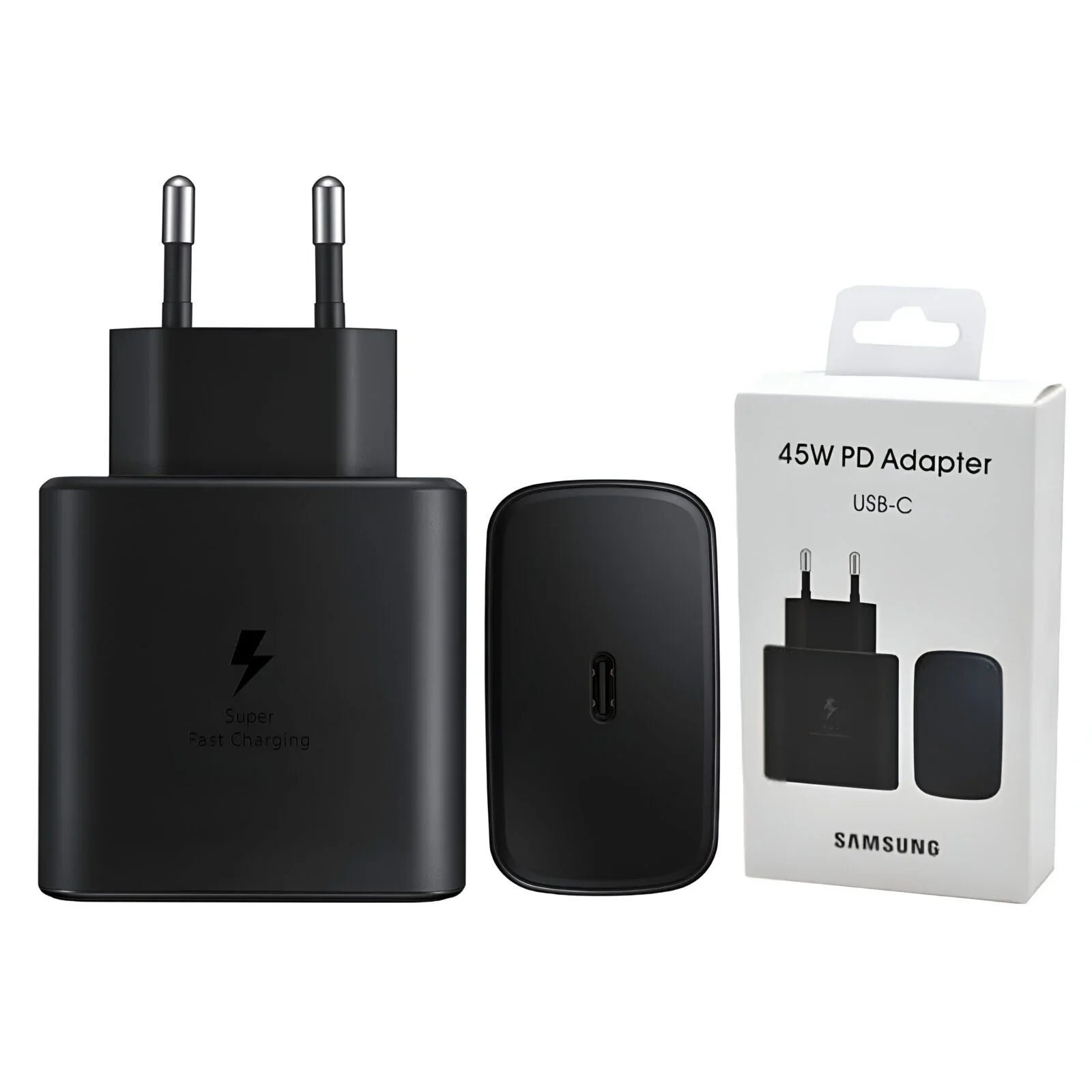 Original Samsung 45W Super Fast Charger – USB PD Wall Adapter