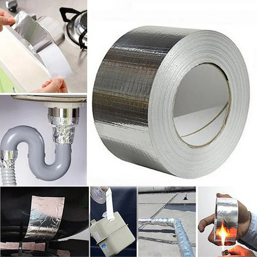 Aluminum Foil Super Fix Adhesive Butyl Strong Waterproof Tape