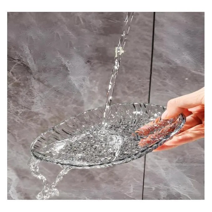 Luxury White Acrylic Plate Set – 8 Pcs
