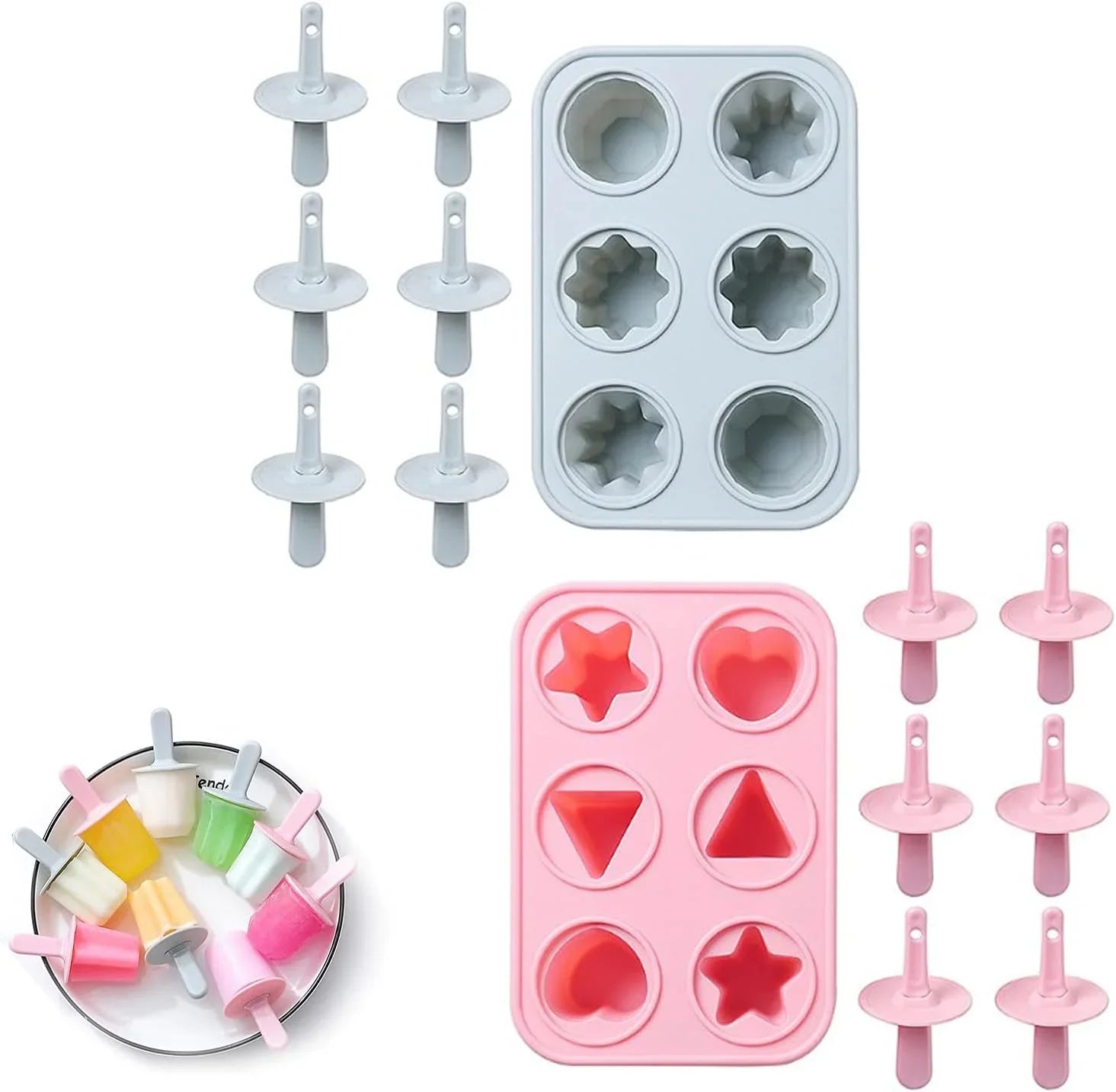 Mini Ice Pop Mould, Reusable Popsicle Mould