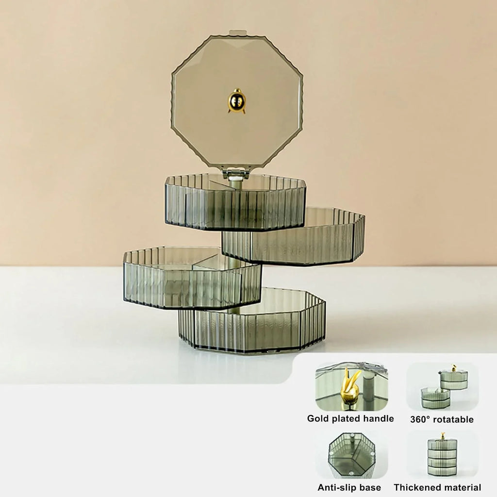 4-Layer Acrylic Jewellery Box
