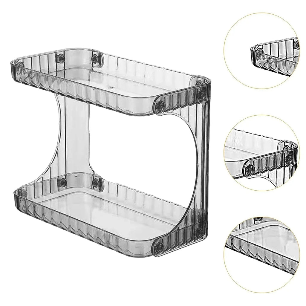 Double Layer Perfume Storage Rack - 2 Tier