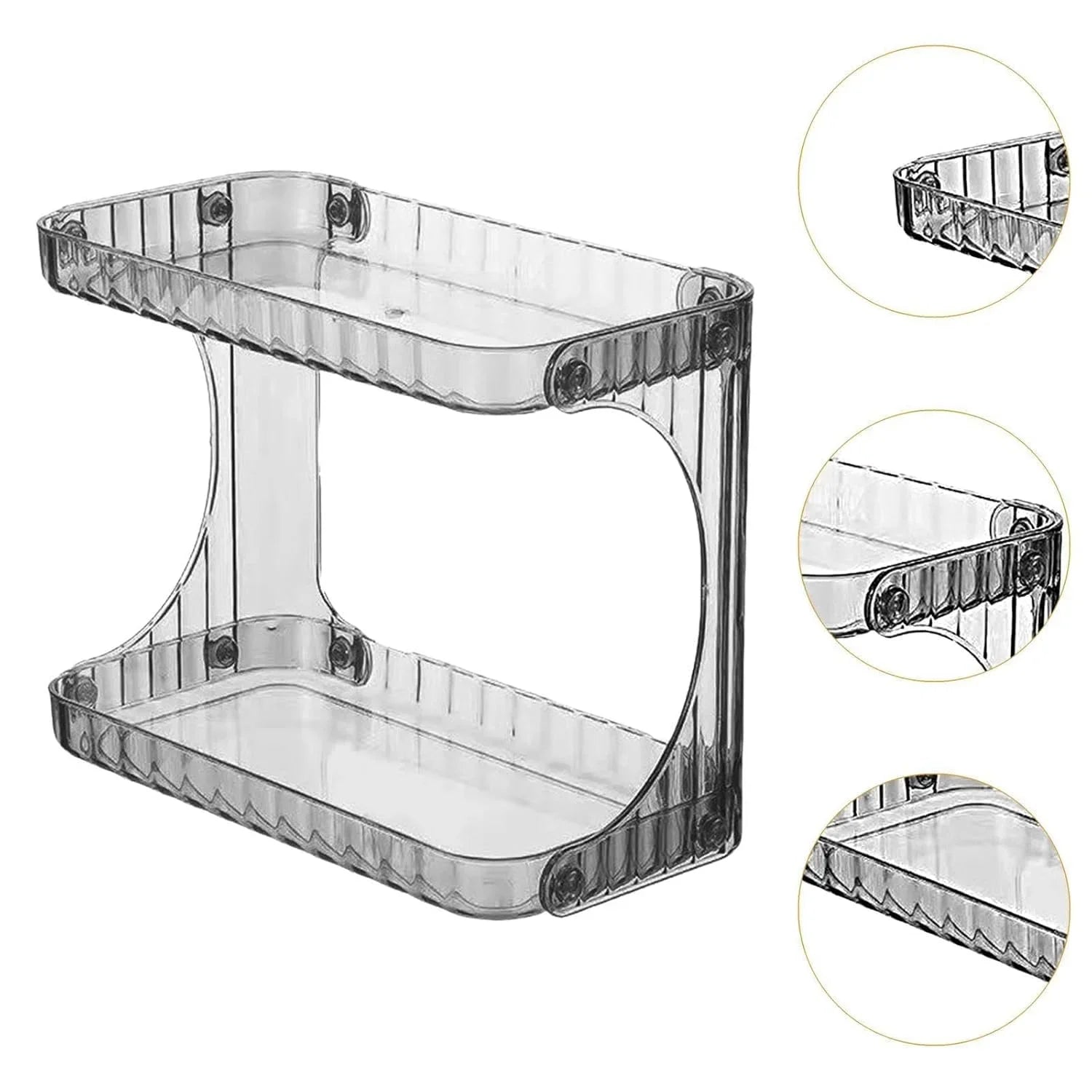 Double Layer Perfume Storage Rack - 2 Tier