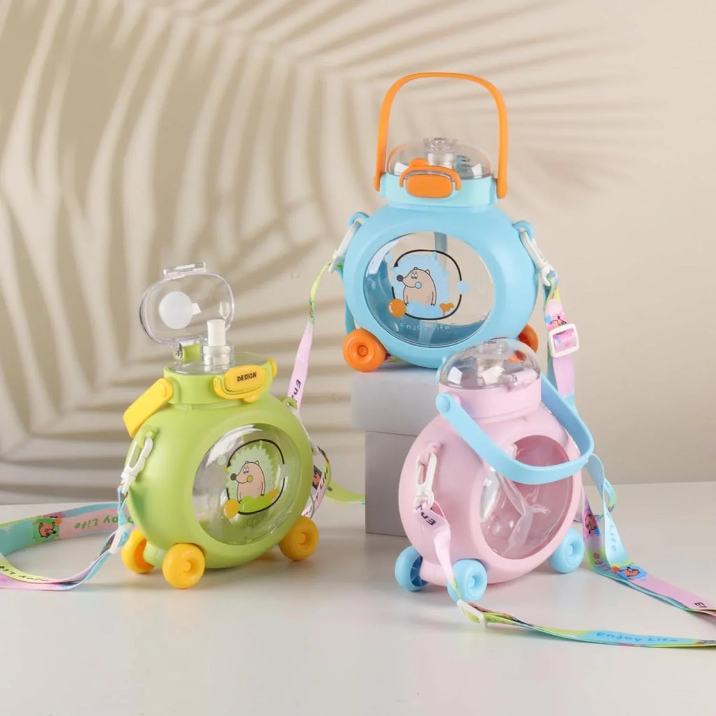 Cute Hedgehog Kids Water Bottle - 800ml