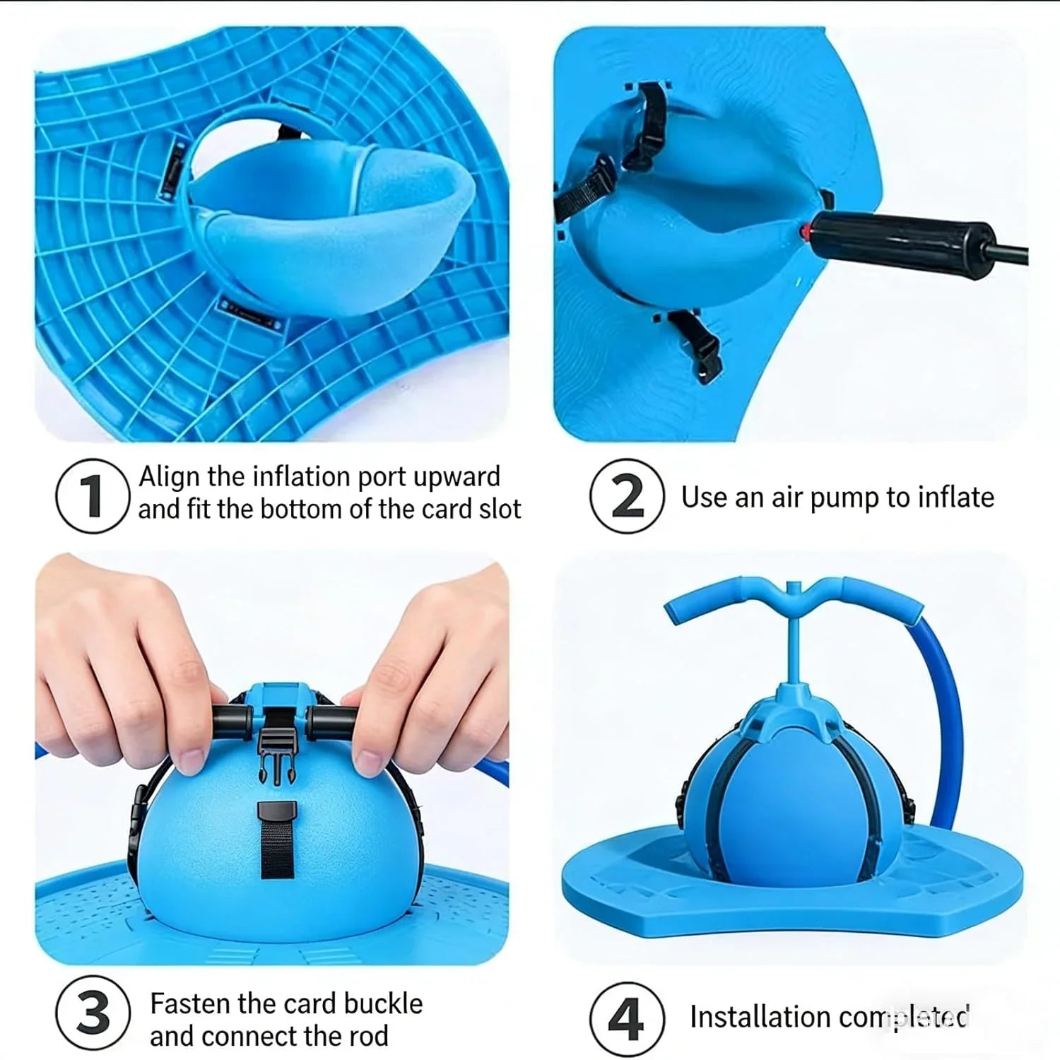 Balance Jumping Ball with Handle and Ball Pump