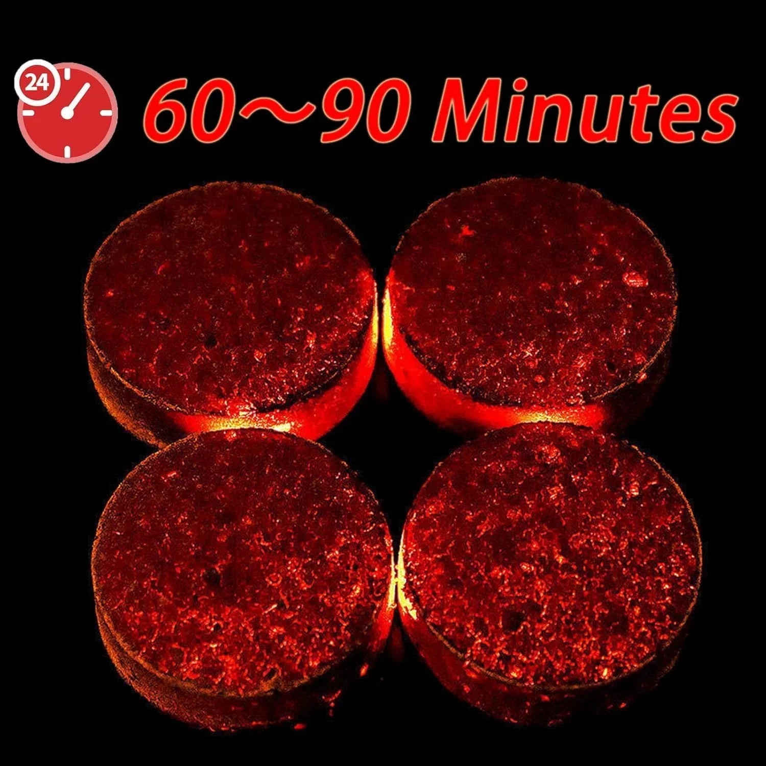 Torch Fast Burning Incense Charcoal Cube Roll for Aromatherapy - 10 Pcs in Box
