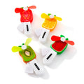 Cute Fruit Shape Mini Hand Fan for Kids – Summer Cooling Toy