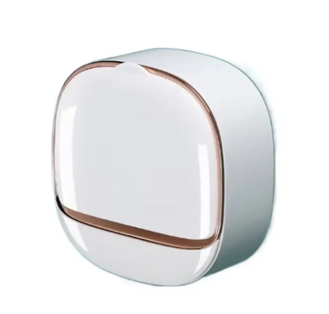 Wall Mounted Soap Holder With Flip Cover