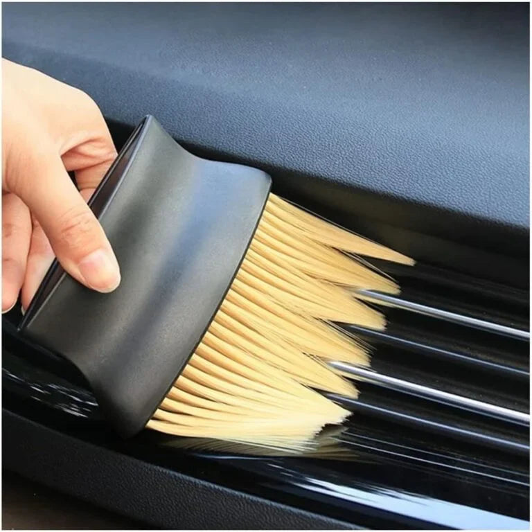 Wet & Dry Bristles Car Interior Dust Cleaning Brush
