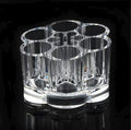 Clear Acrylic Makeup Organizer Lipstick Storage Box Crystal Nail Polish Display Case 6
