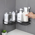 Wall-Mounted Metal Corner Storage Rack