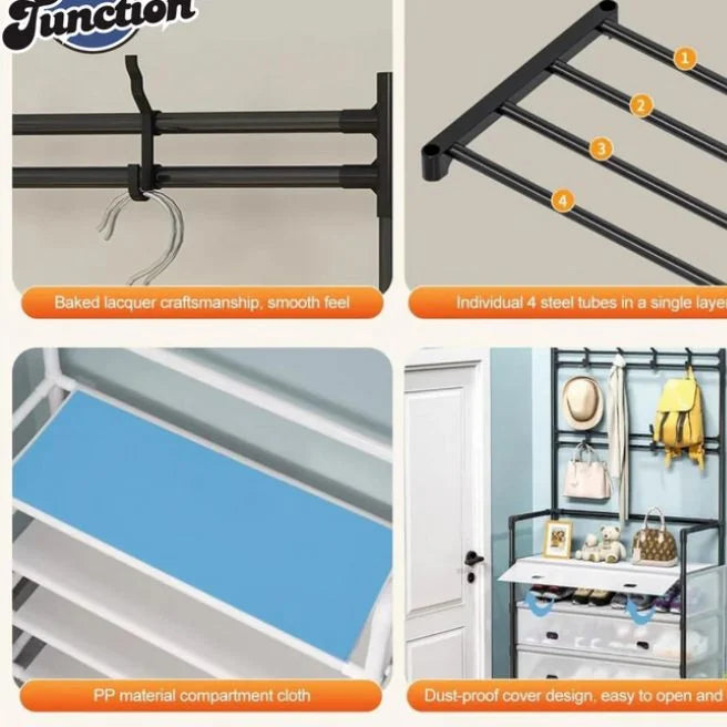 5 layer Multi-layer Shoe and Hat Rack