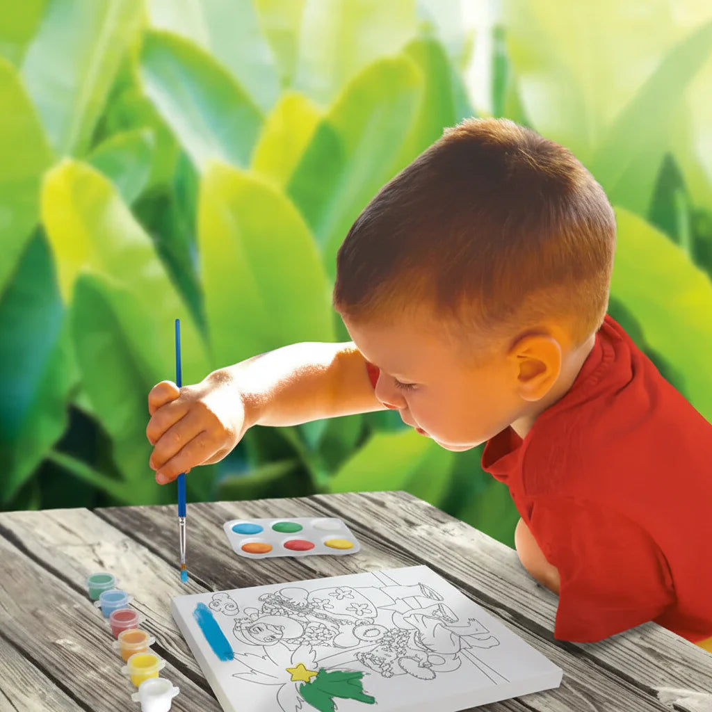 Kids Ceramic Coloring and Painting Activity Set