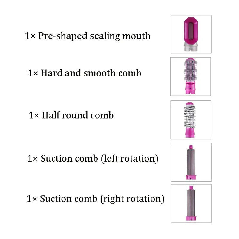 5 in 1 Hot Hair Dryer With Free Mini Spray - Limited Stock
