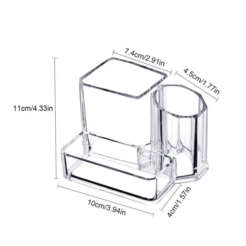 Transparent Makeup Brush Bucket
