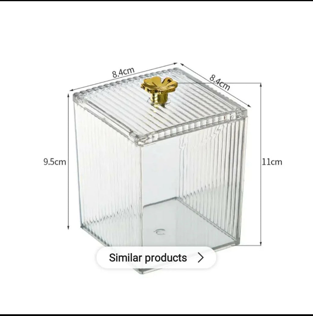 Transparent Acrylic Storage Box - Each
