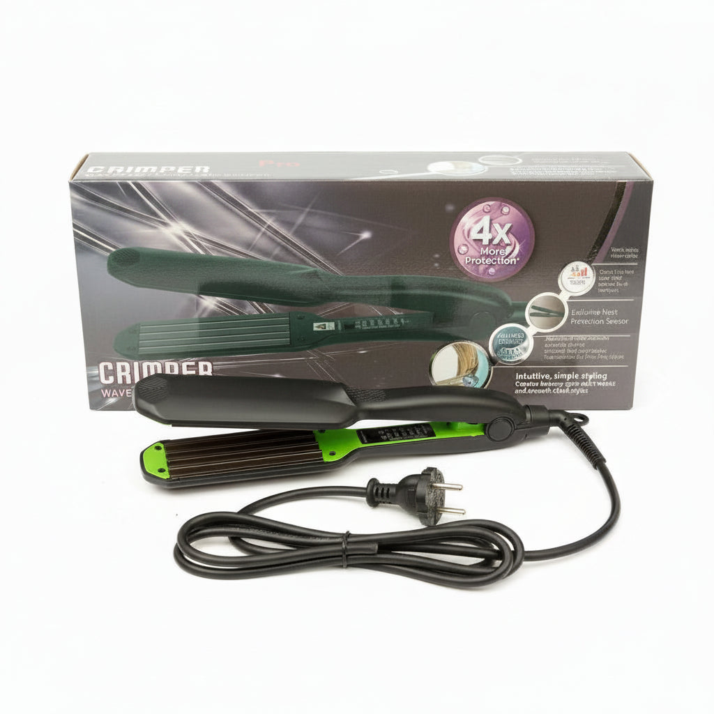Pro Hair Crimper 4x More Protection