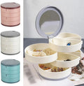 Jewelry Box Storage Multi Layers Rotating Jewelry Container