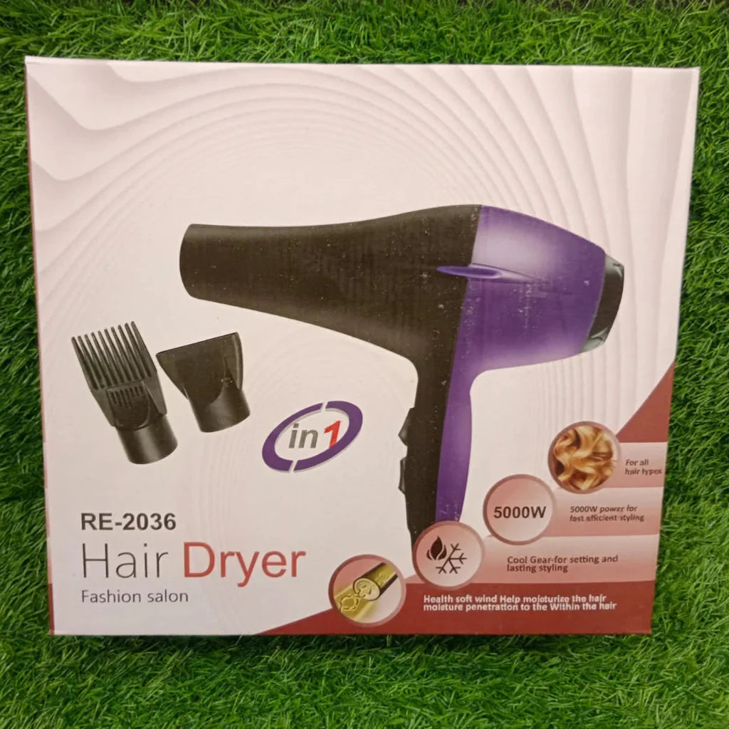 Hair Dryer - 5000W - RE-2036