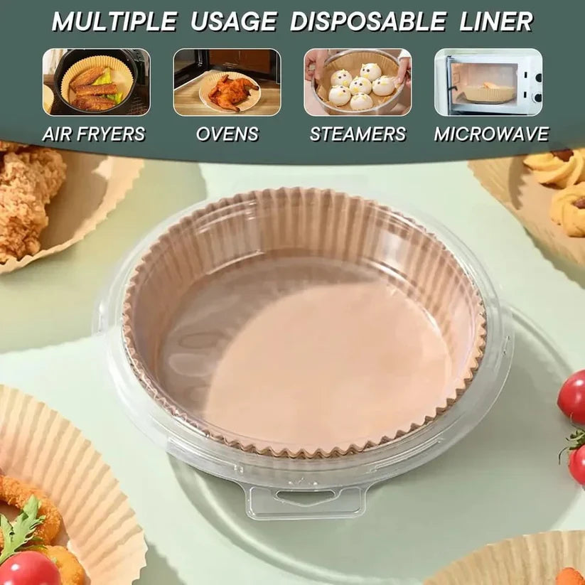 Air Fryer Baking Paper - 50Pcs