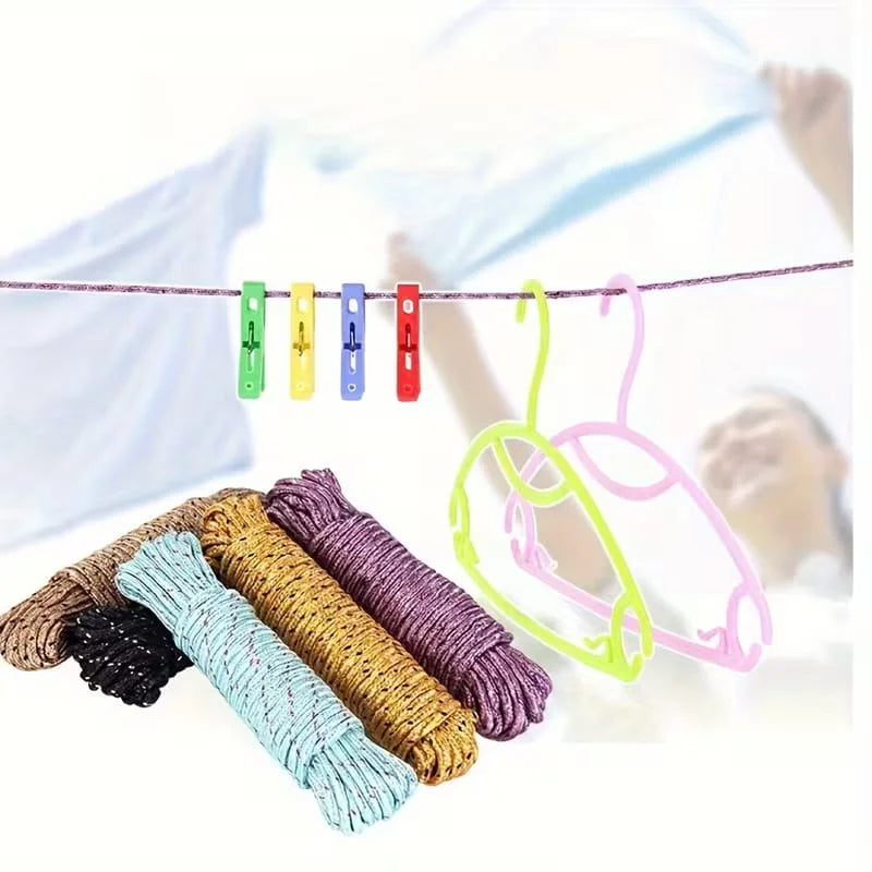 Cloth Drying Rope 10 meter - Pack of 3