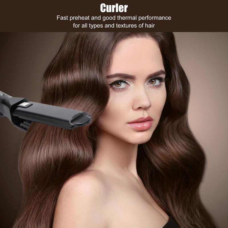 Hair Crimper – Deep Wave &amp; Voluminous Styling Tool