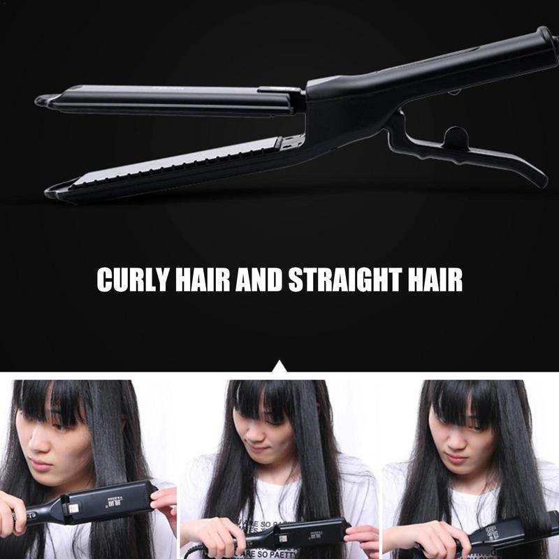 Hair Crimper – Deep Wave &amp; Voluminous Styling Tool