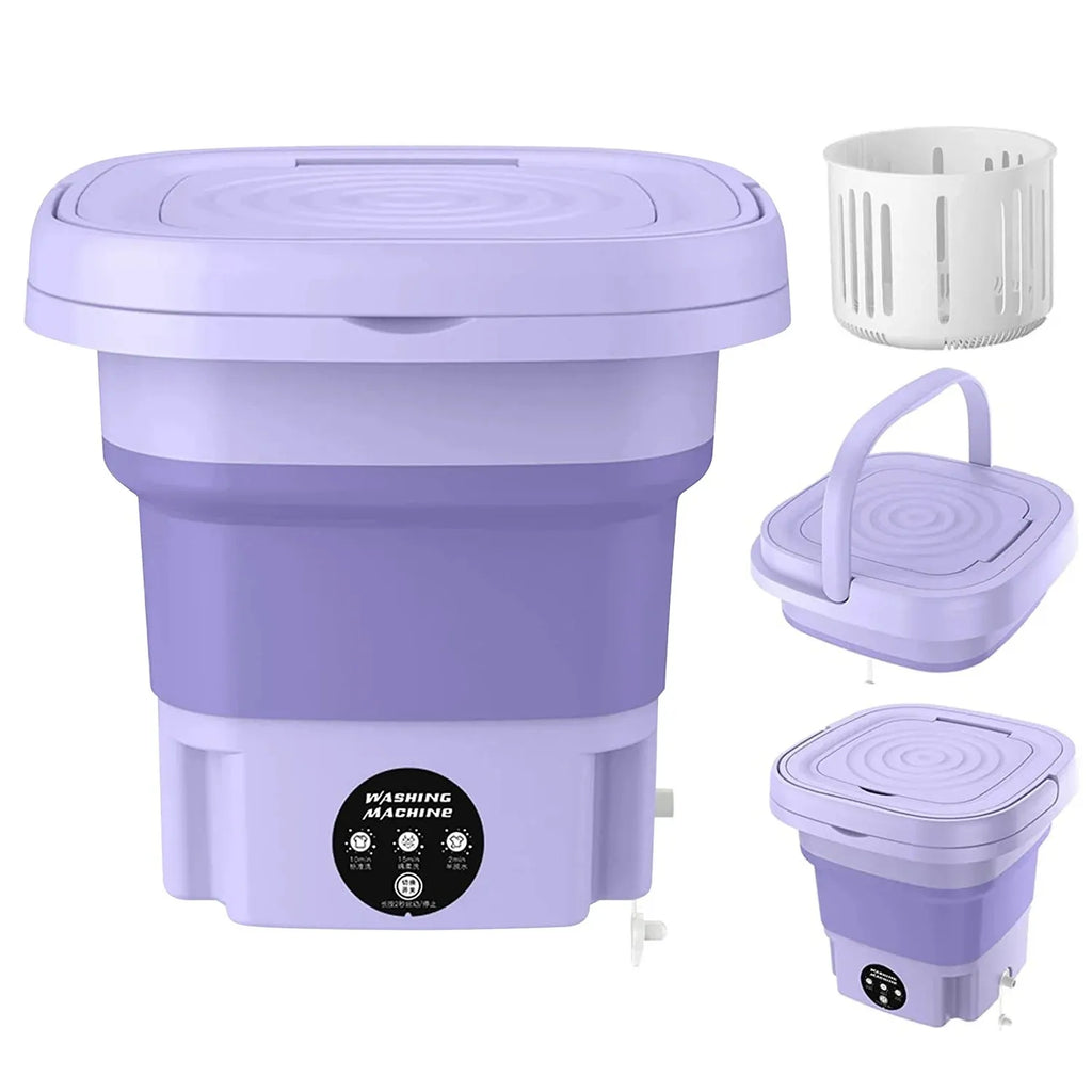 Portable Folding Washing Machine With Sensor