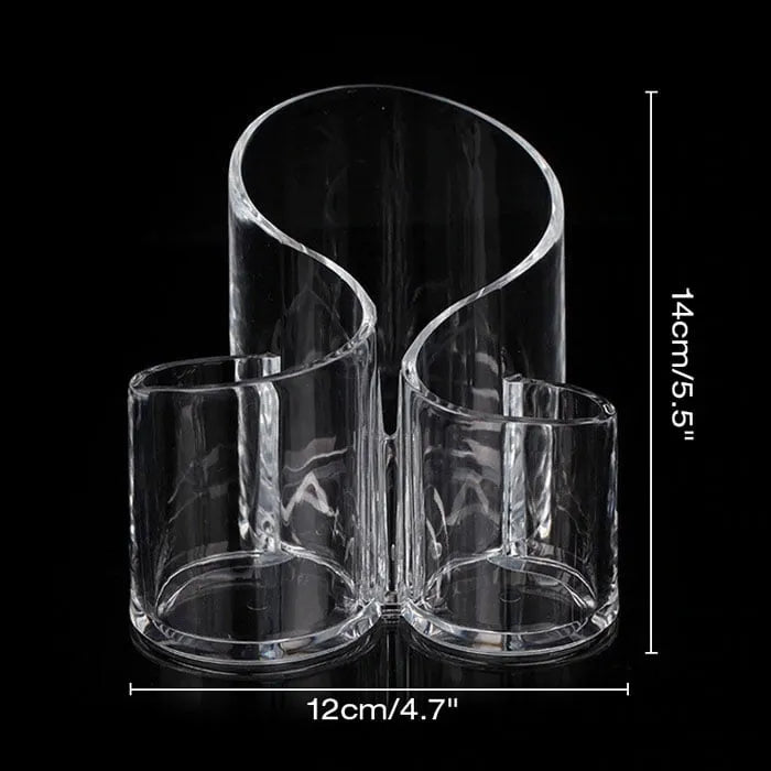 Cosmetic Organizer – Transparent Acrylic Makeup Brush Case