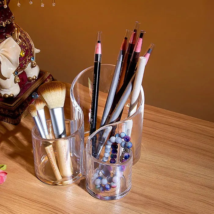 Cosmetic Organizer – Transparent Acrylic Makeup Brush Case