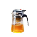 Effortless Tea Infuser Glass Teapot with One-Click Separation Elegant For Serve - 750ml