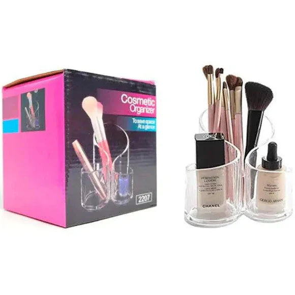 Cosmetic Organizer – Transparent Acrylic Makeup Brush Case