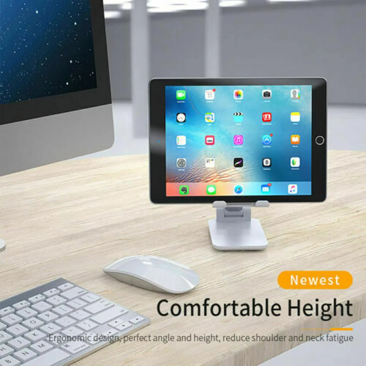 Adjustable Cell Phone Holder, Fully Foldable