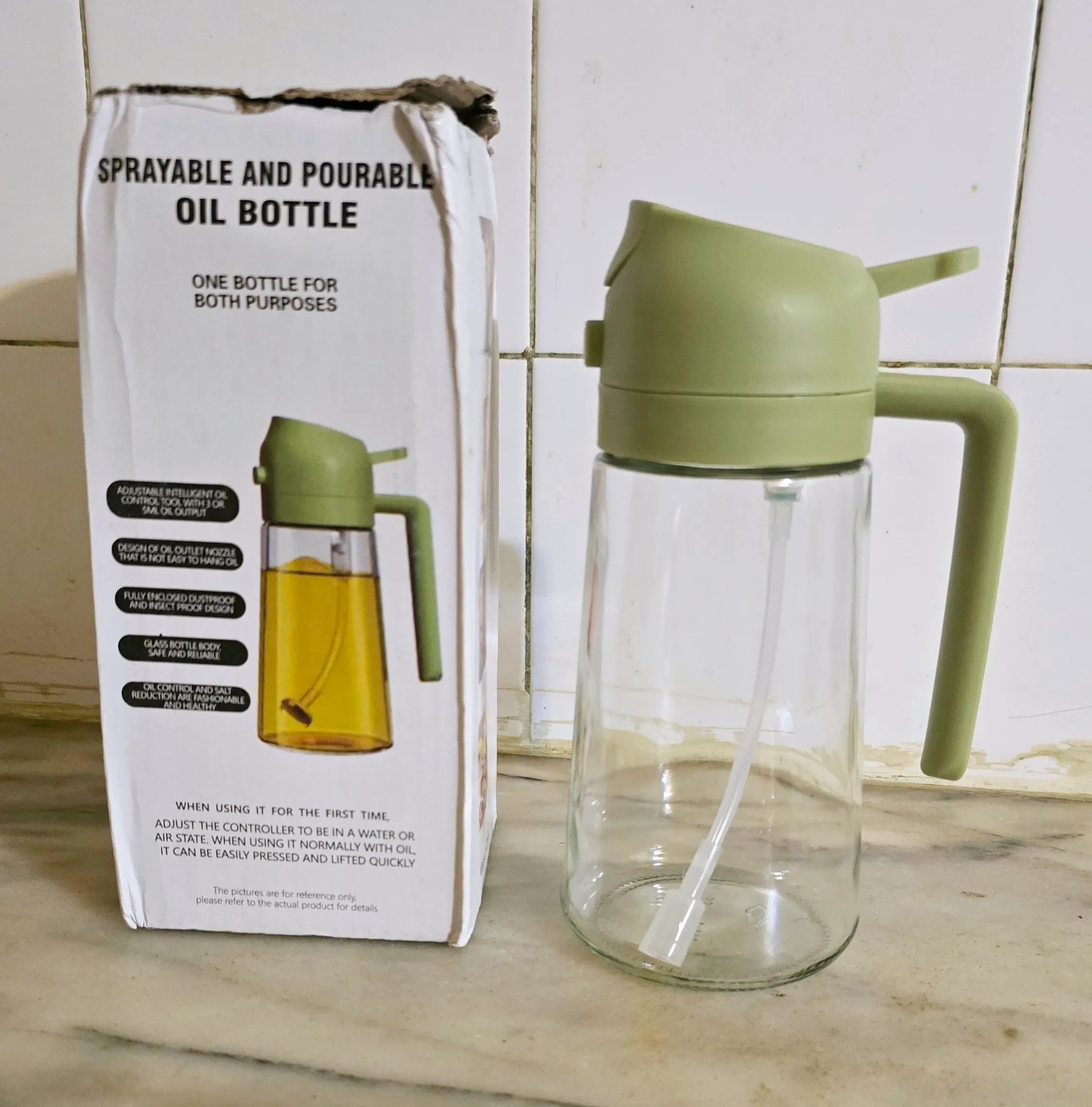 Fryer Air Oil Spray Bottle - 500ml