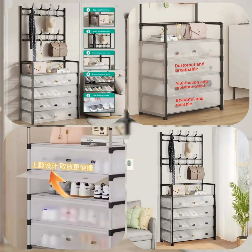 5 layer Multi-layer Shoe and Hat Rack