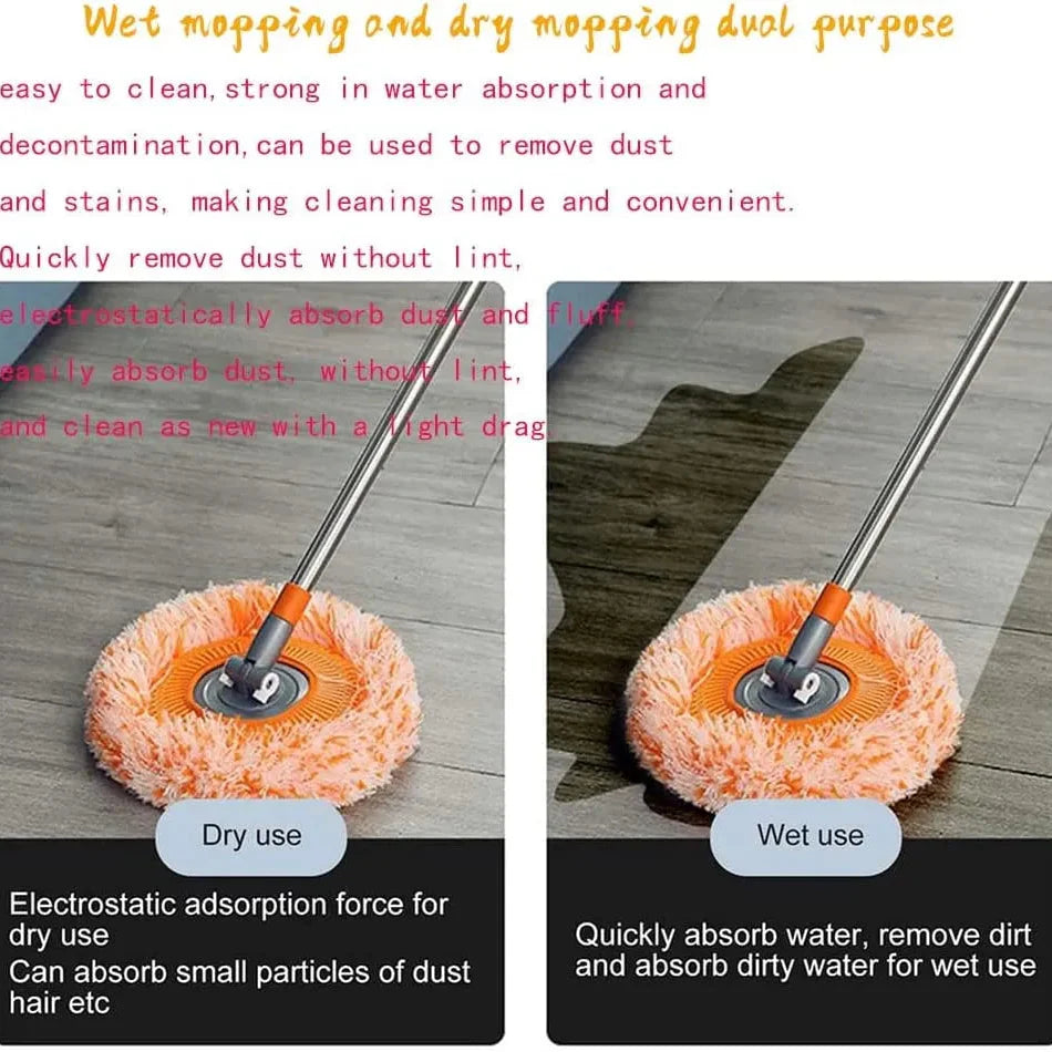 360° Rotatable Adjustable Cleaning Mop