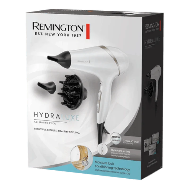 Remington Hydraluxe Hair Dryer With Moisture AC8901