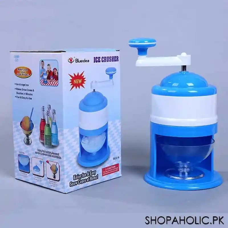 Blueidea BLD-16 Manual Hand-Crank Ice Crusher Machine