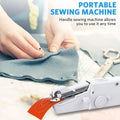 Mini Portable Rechargeable Stapler Style Handy Stitch Quick Sewing Machine